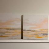 Sunrise Sky Abstraction Wrapped Canvas by June Erica Vess – Set of 2 3
