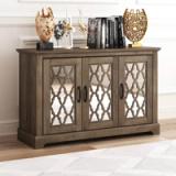 Chessani 45.7” Wide Sideboard – Knotty Oak 1