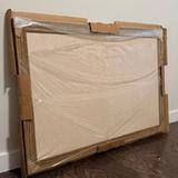 Kate & Laurel Framed Fabric Pinboard – 28” x 40” 6