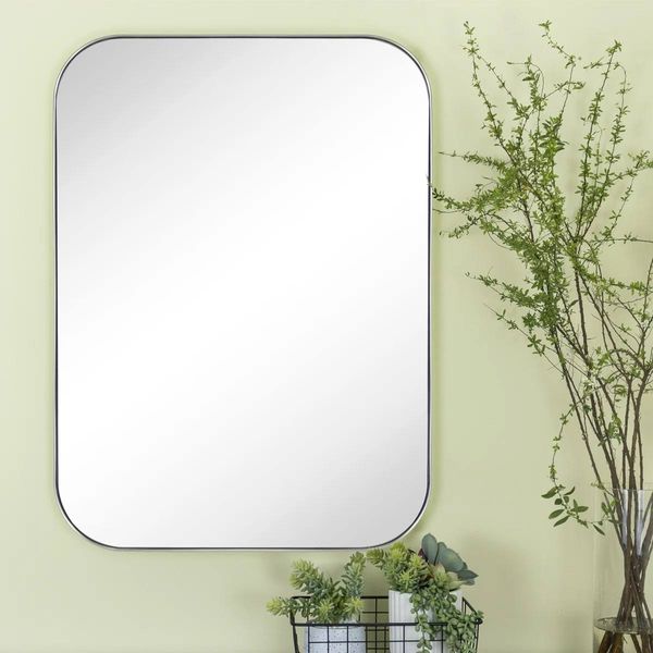 Josilyn Mid-Century Modern Wall Mirror – 30” x 22”