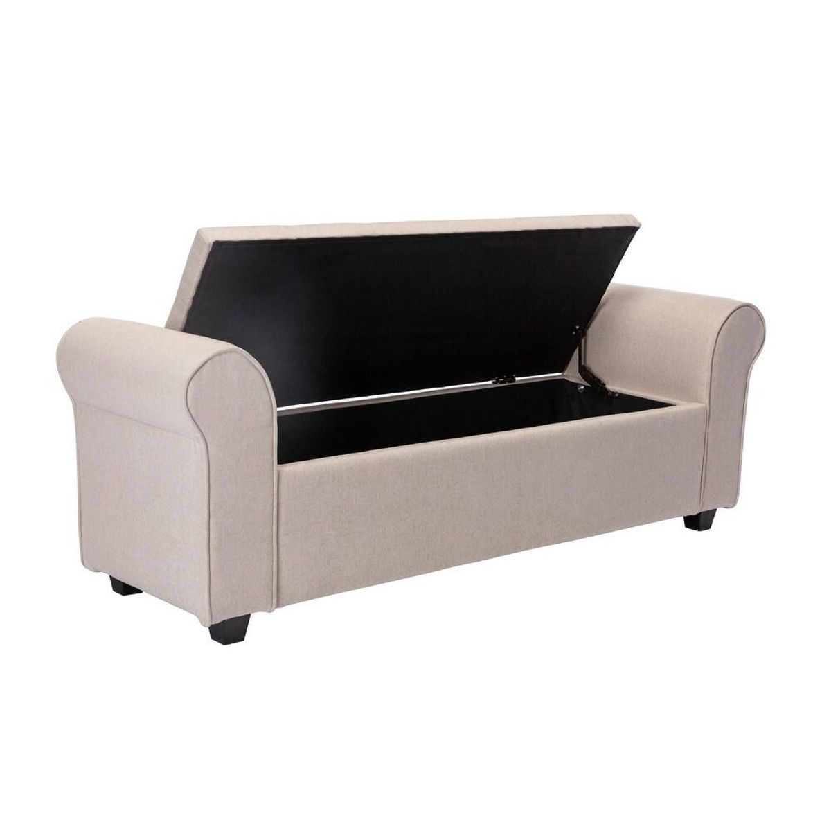 Porthos Home Wena Storage Bench – Beige 3