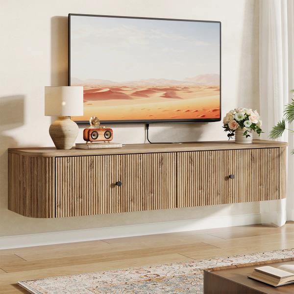 55” Floating TV Stand – Wall Mounted TV Console
