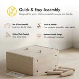Nevio 2-Drawer Nightstand – Walnut | NEW 3