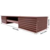 Moustache Brown Wall-Mounted Computer Desk 2