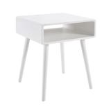  Kays End Table with Shelf – White 4