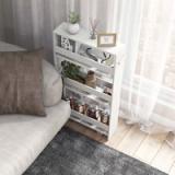 4-Tier Slim Rolling Storage Cart — White | NEW IN BOX 2