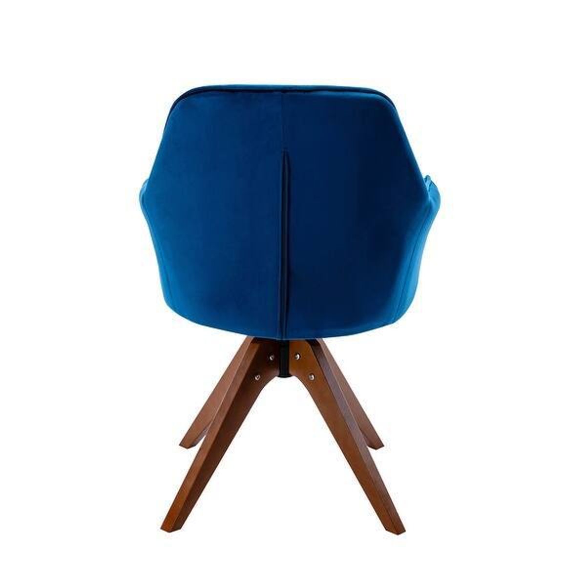 Porthos Home Oana Velvet Swivel Dining | Office Chair – Blue 8