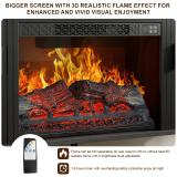 Modern Fireplace TV Stand for TVs up to 80” – NEW & ASSEMBLED!  7
