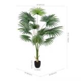 Faux Palm 71” Potted Tree – Safavieh FXP2005A | Brand New 3