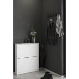 Aula 6-Pair Shoe Storage Cabinet – White 5