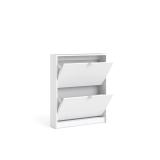 Aula 6-Pair Shoe Storage Cabinet – White 2