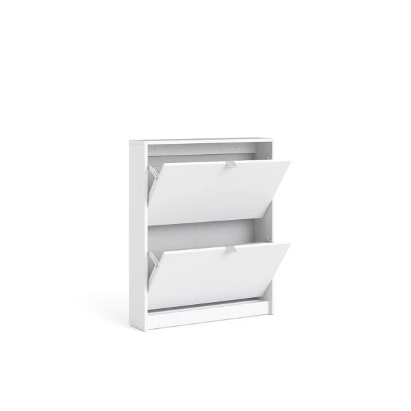 Aula 6-Pair Shoe Storage Cabinet – White