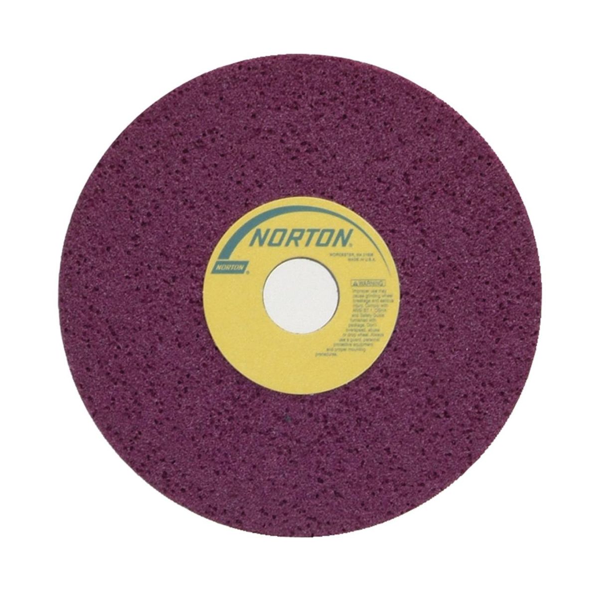 Norton Grinding Wheel – 8” x 1/2”, Professional Quality 1
