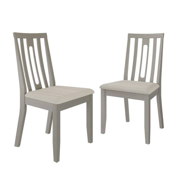 Ocossio Linen Upholstered Side Chair (Set of 4)