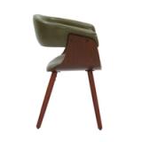 Porthos Home Zelda Dining Chair | Green Faux Leather | SKC038A GRN | Brand New 5