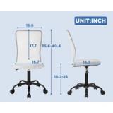 White Mesh Office Chair – New in Box – Ergonomic Desk Chair 4