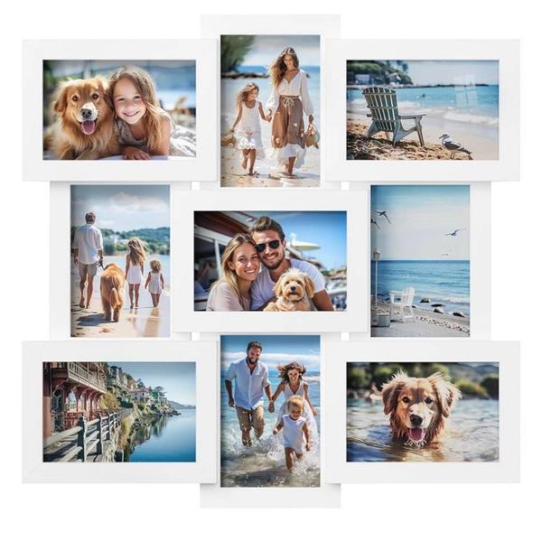 4x6 Collage Picture Frames – 9 Pack | New in Box