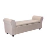 Porthos Home Wena Storage Bench – Beige 5