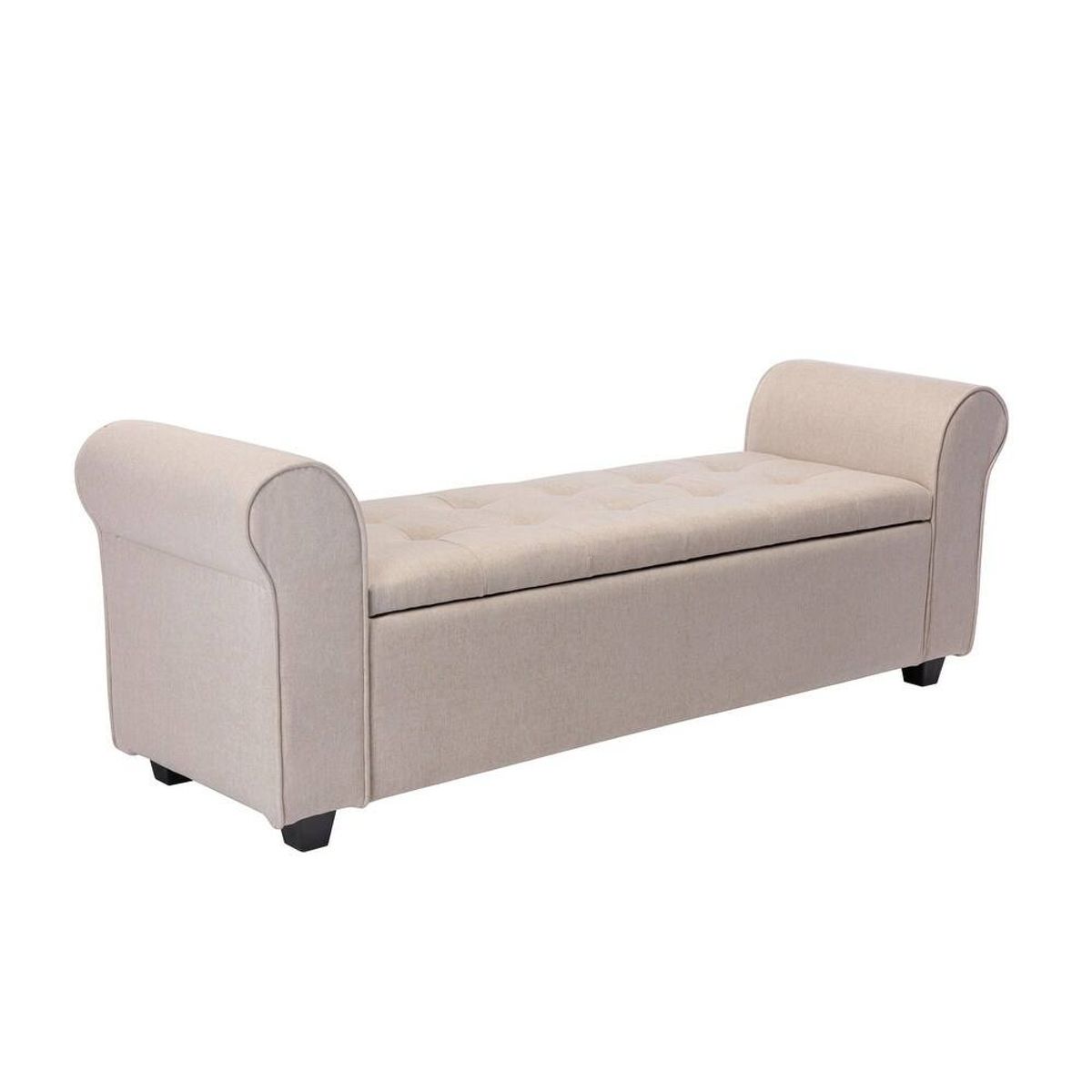 Porthos Home Wena Storage Bench – Beige 5