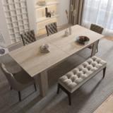 Gimora Extendable Dining Table – Light Wood (HKDM012OA) 1