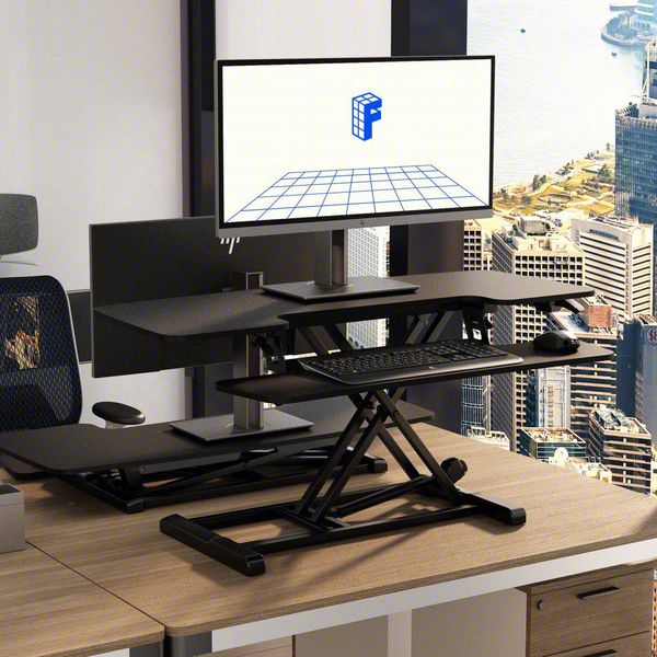 FLEXISPOT M7 Series 42” Standing Desk Converter (M7-E-42B) – Brand New in Box