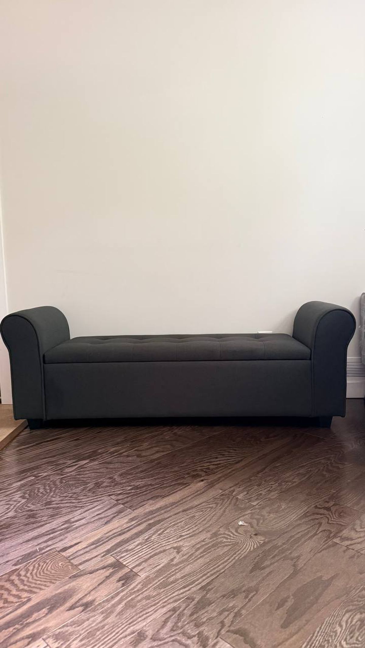 Porthos Home Wena Storage Bench – Dark Gray 10