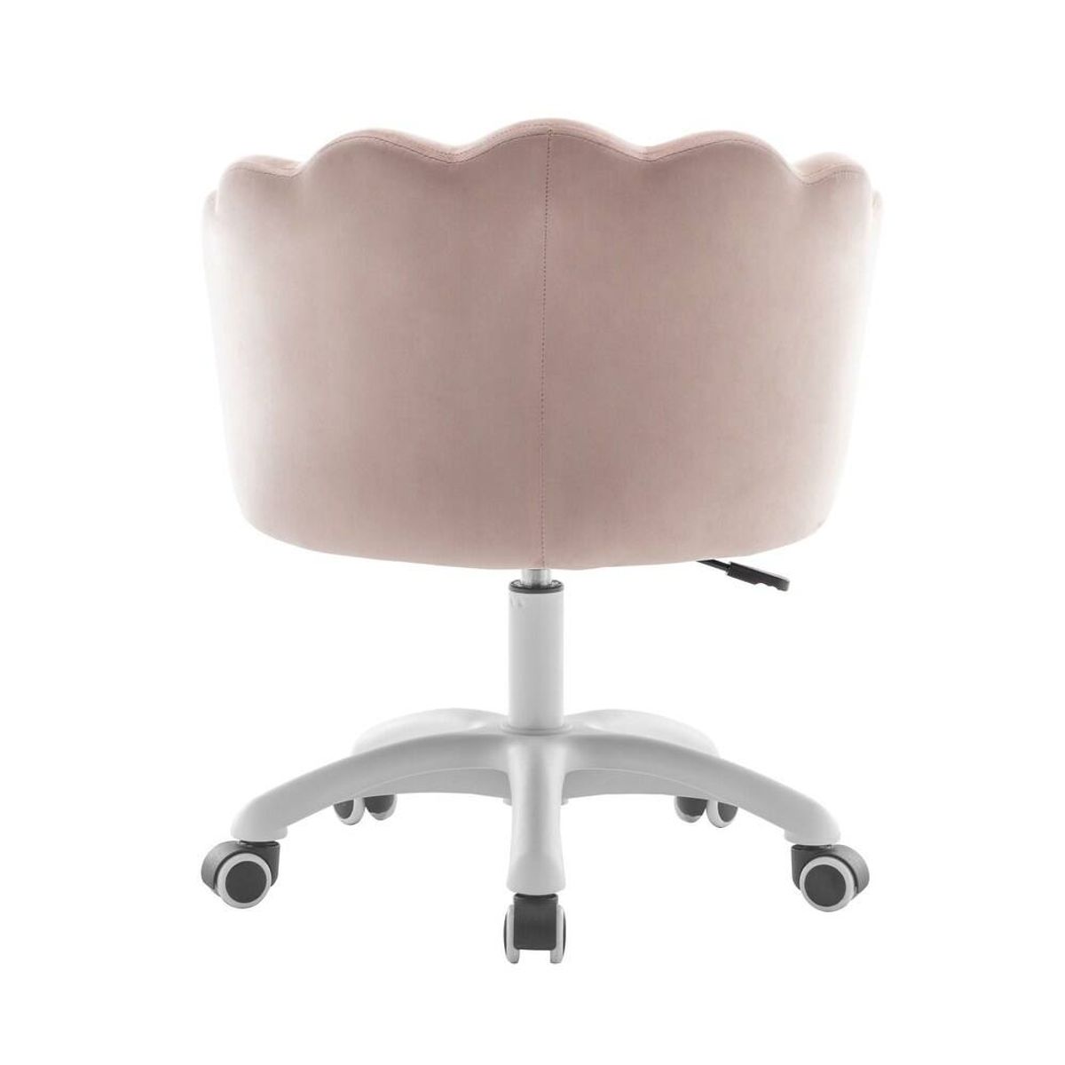 Porthos Home Taio Scalloped Velvet Office Chair – Brand New in Box 3