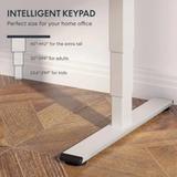 White FLEXISPOT E6 Standing Desk 48x30 – Dual Motor – Premium Setup – NEW 2