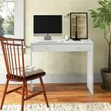 Alisa 36” Writing Desk with Drawer – White | Open Box / New 1