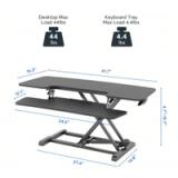 FLEXISPOT M7 Series 42” Standing Desk Converter (M7-E-42B) – Brand New in Box 5