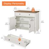 Scarlett Sideboard Buffet Cabinet | White  3