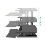 FLEXISPOT M7 Series 42” Standing Desk Converter (M7-E-42B) – Brand New in Box 4