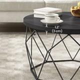 VASAGLE Black Coffee Table – Brand New, Boxed  4