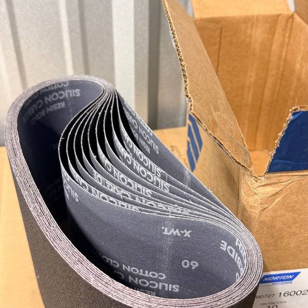 Norton Floor Sanding Belts 7-7/8" x 29-1/2" 60 Grit