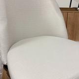Bason Upholstered Dining Chairs — Set of 2 | Beige & Brown 8