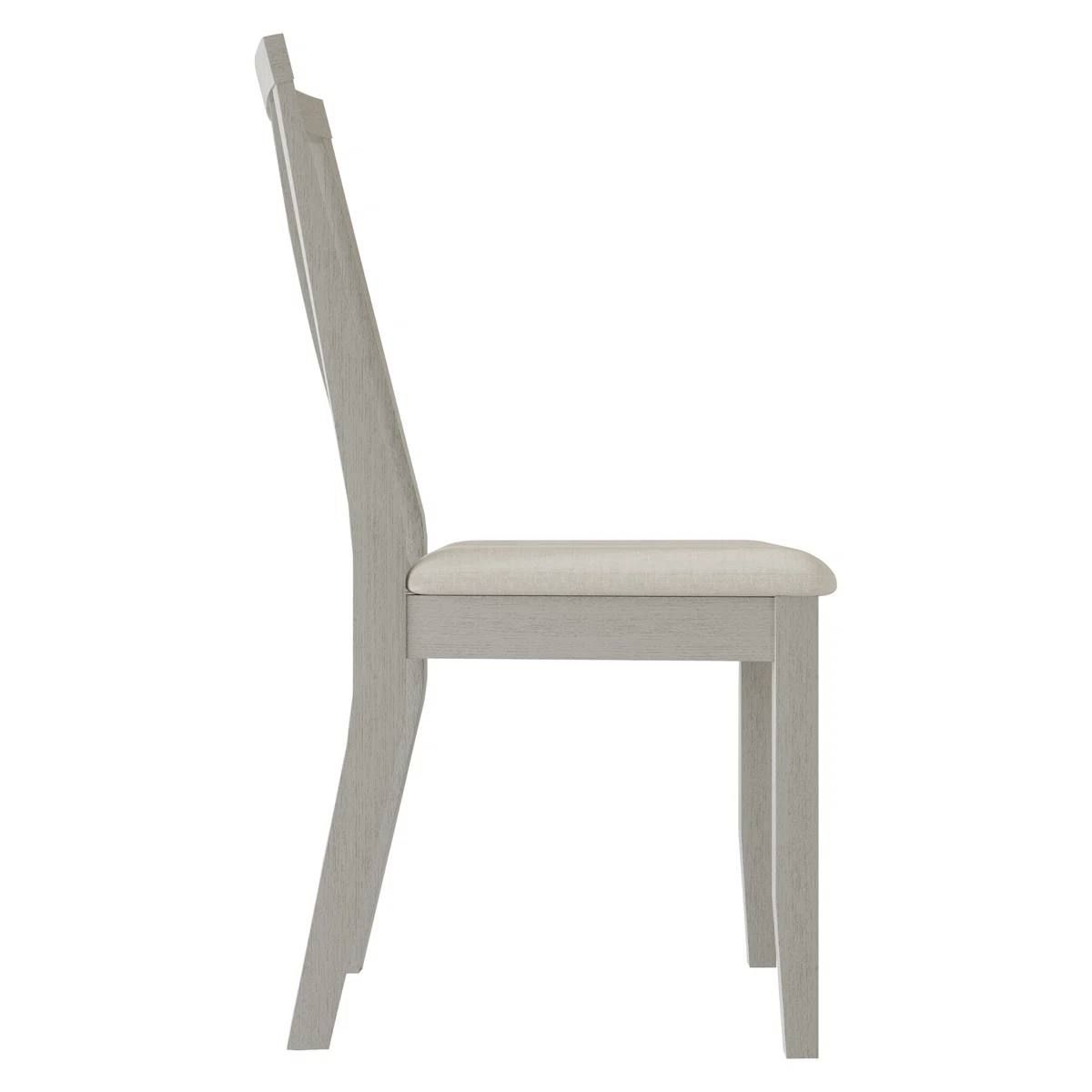 Ocossio Linen Upholstered Side Chair (Set of 4) 6