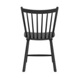 Solid Wood Windsor Dining Chairs – Set of 4 – Black 7