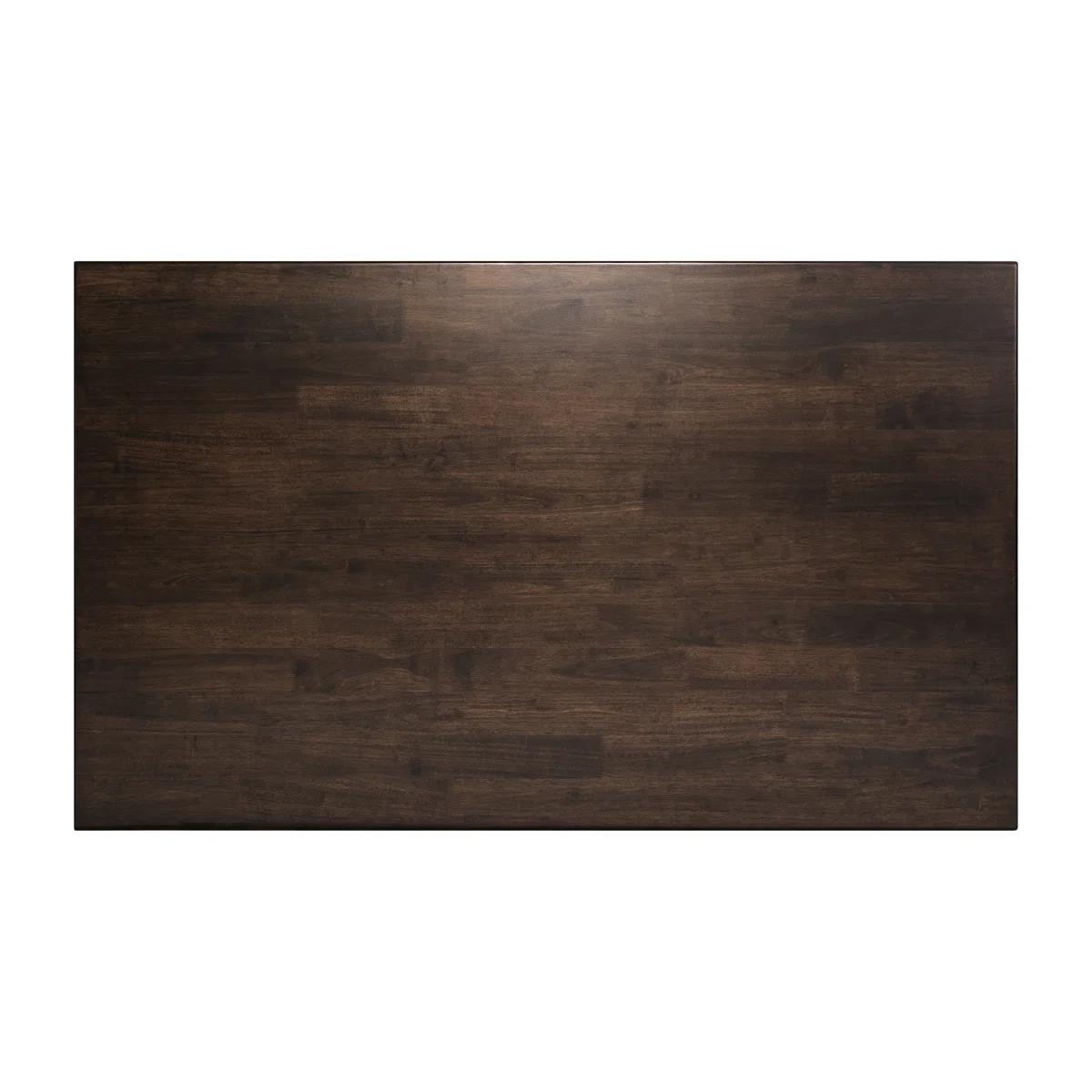 Ballarat Commercial Grade Heavy Duty Solid Wood Dining Table – Dark Brown – NEW IN BOX 9