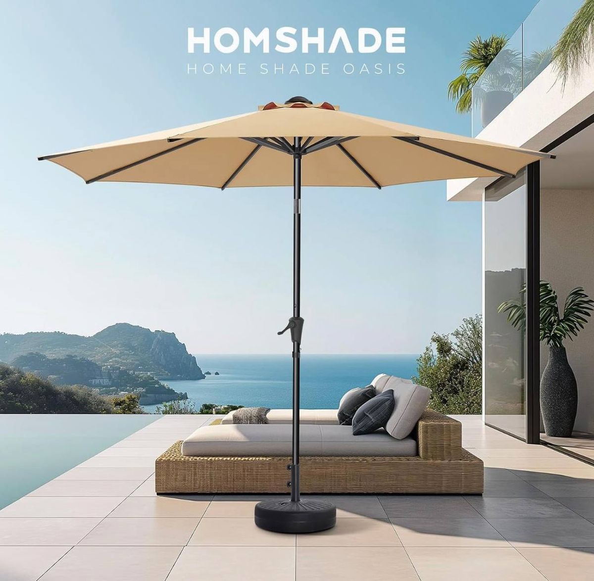 Homeshade Patio Umbrella Base H12 – New in Box 5