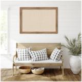 Kate & Laurel Framed Fabric Pinboard – 28” x 40” 1