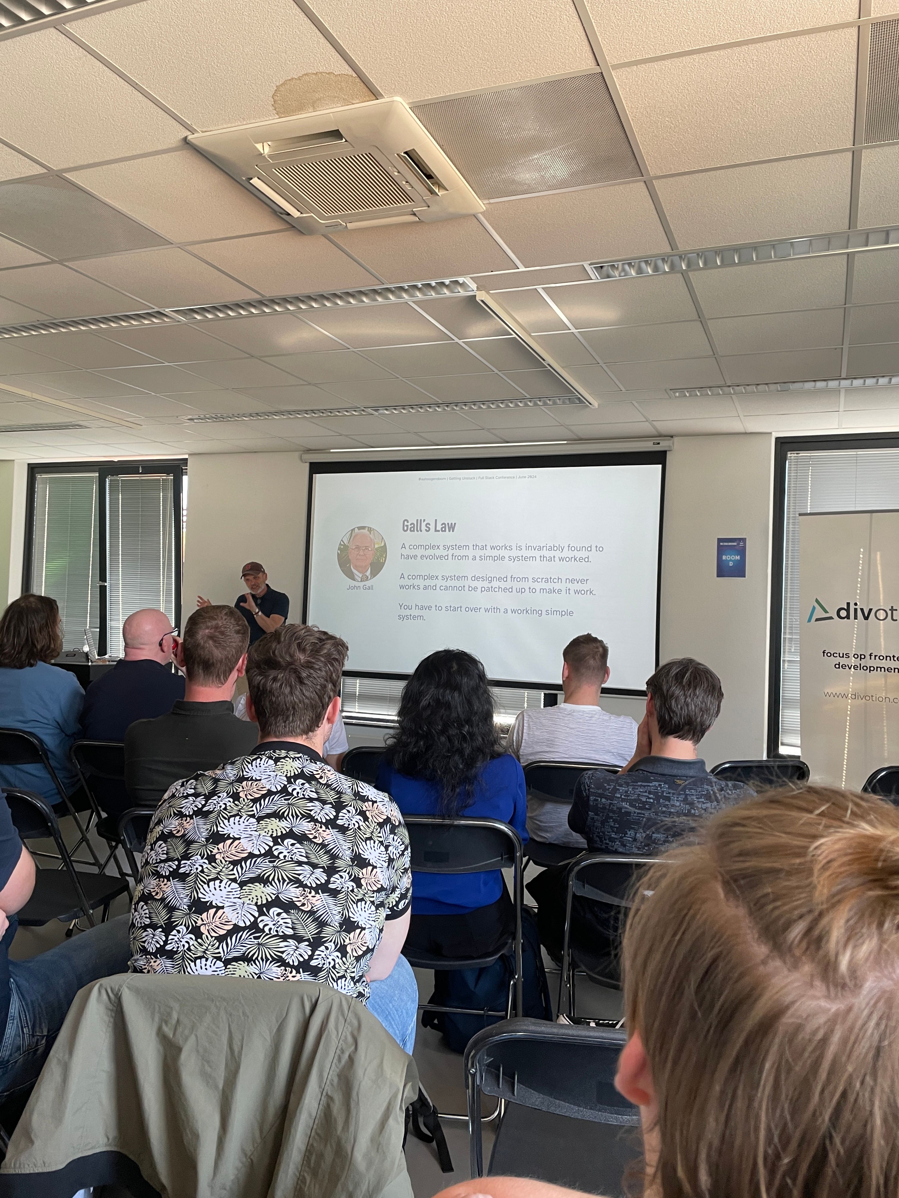 De talk van Sander Hoogendoorn 