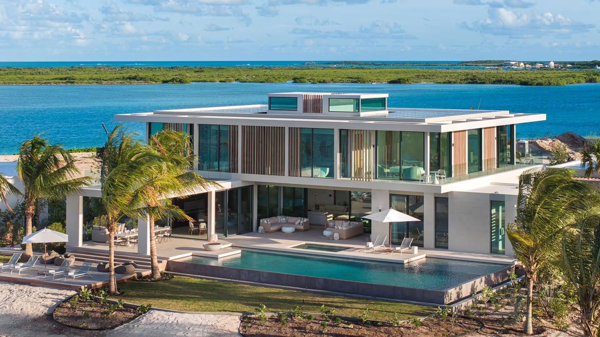 Architectural Jewel on Grace Bay, Turks & Caicos