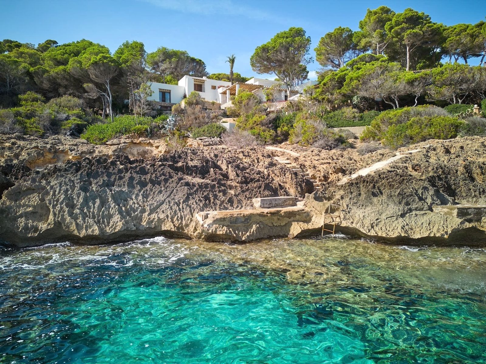 Bright and Beautifully Designed Villa with Direct Sea Access in Cala Provençals, Mallorca