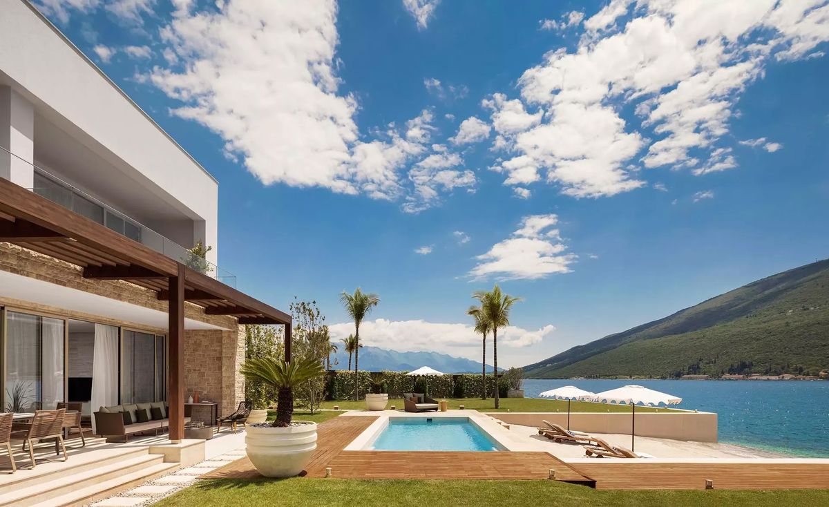 Modern Waterfront Residence in Boka Bay, Montenegro