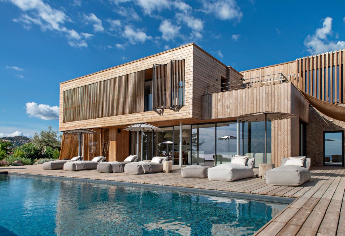Contemporary Seaview Villa near Porto-Vecchio, Corsica, France