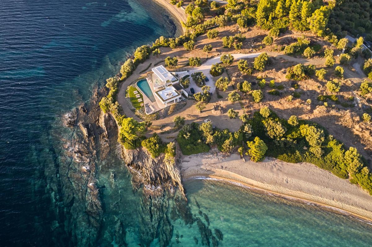 Waterfront Design Villa in Halkidiki, Greece