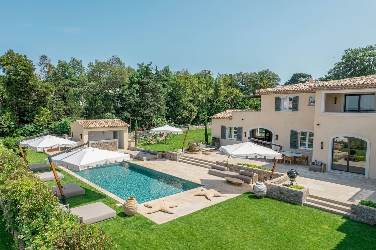 Well-Positioned Provencal Villa in Saint-Tropez, France