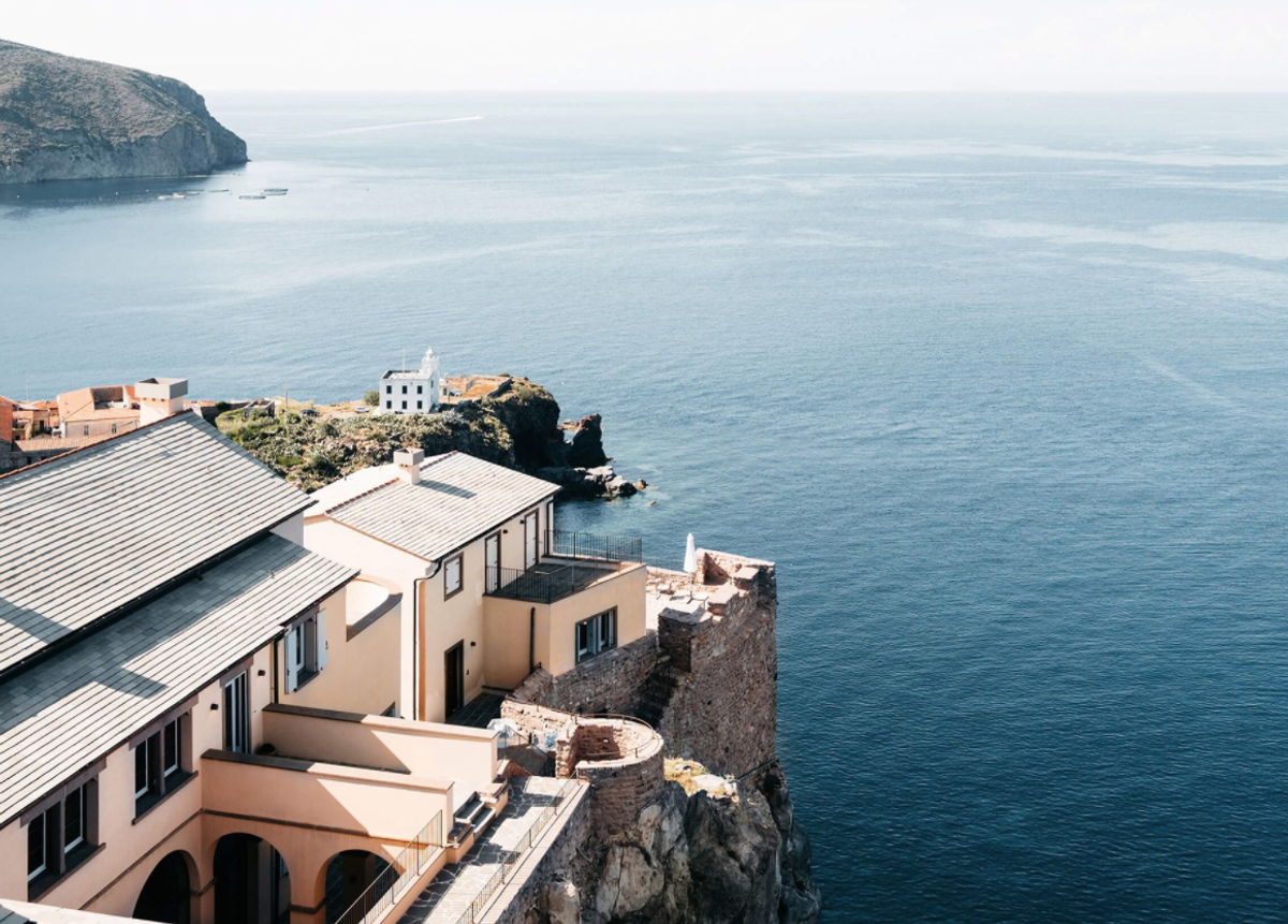 Luxuriously Restored Fortress on Capraia Island, Tuscany, Italy