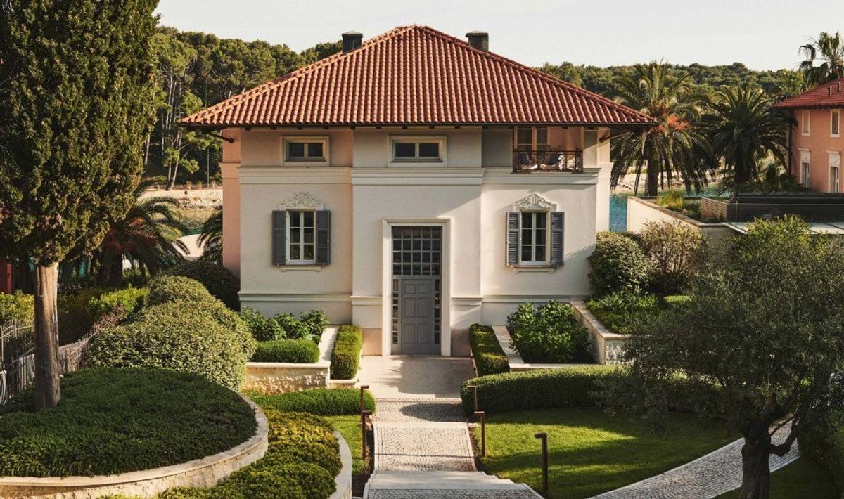 Nautical-styled Belle Époque Summer House, Mali Losinj, Croatia