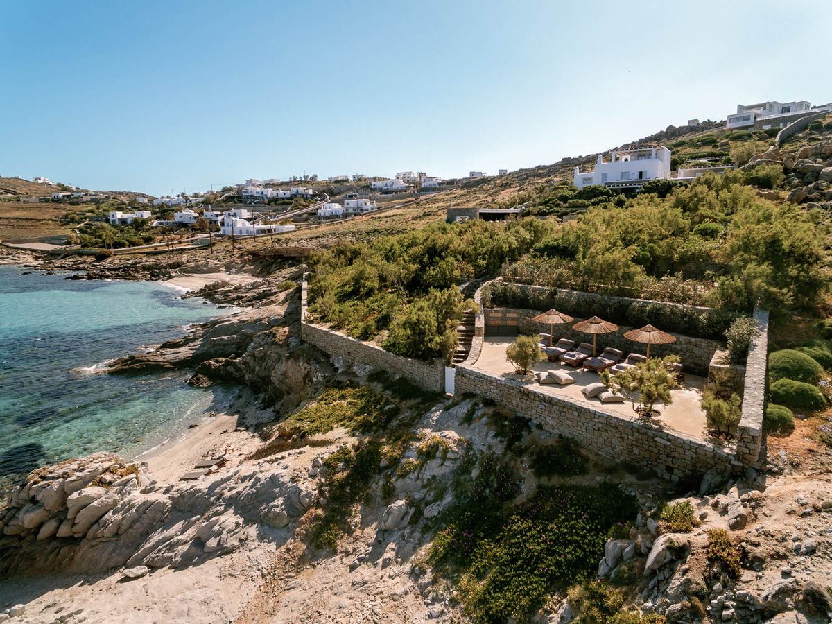 Dreamy Beachside Haven in Aleomandra, Mykonos